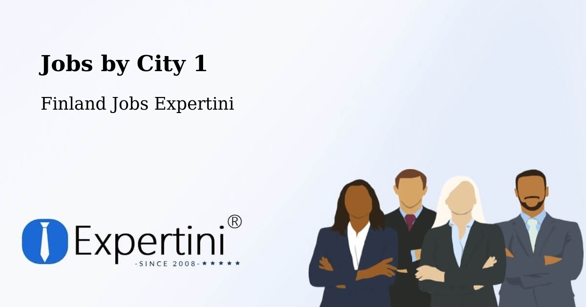 City Jobs in Finland - Expertini